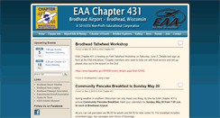 Desktop Screenshot of eaa431.org