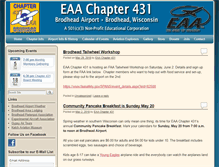 Tablet Screenshot of eaa431.org